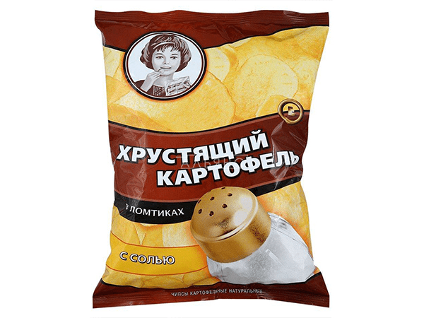 Картофельные чипсы "Девочка" 40 гр. в Дедовске