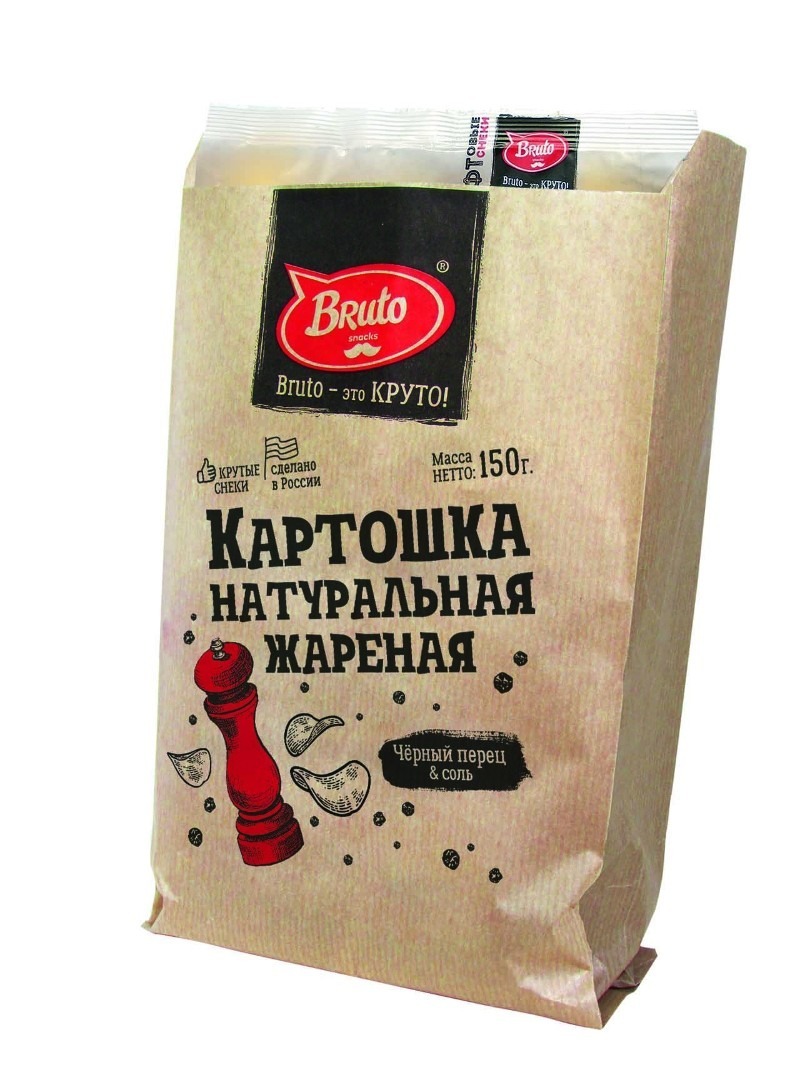 Картофель «Бруто» черный перец 130 гр. в Дедовске