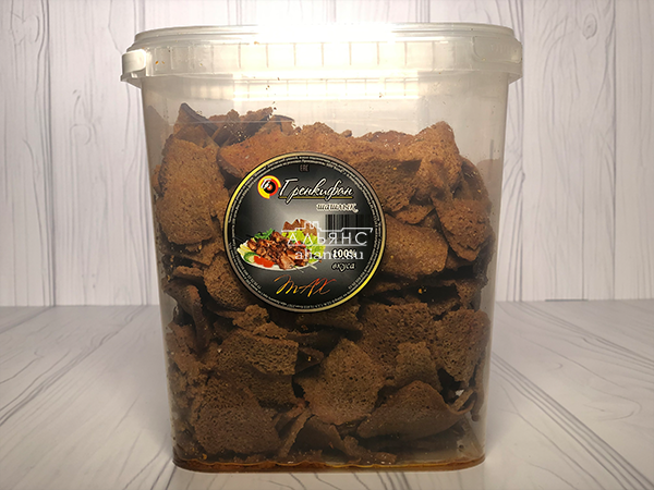 Ржаные гренки со вкусом шашлыка в Дедовске