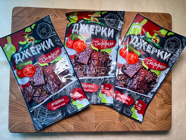 Джерки из индейки "Баффало" 45 гр. в Дедовске