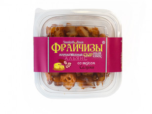 Продукт сырный ПАУТИНКА Oktobersnack ТАЙСКИЙ ПЕРЕЦ (1 кг): Фрайчизы со вкусом салями (100 гр.)