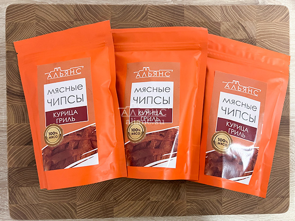 Мясо (АЛЬЯНС) вяленое курица "Гриль" 50 гр. в Дедовске