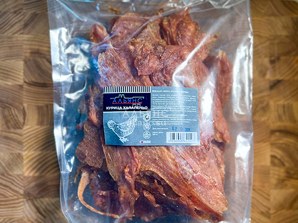 Мясо (АЛЬЯНС) вяленое курица 500гр "С халапеньо" в Дедовске