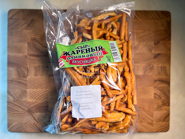 Жареный сыр "ВКУСНЯШКА" (Оливковый) 500гр. в Дедовске