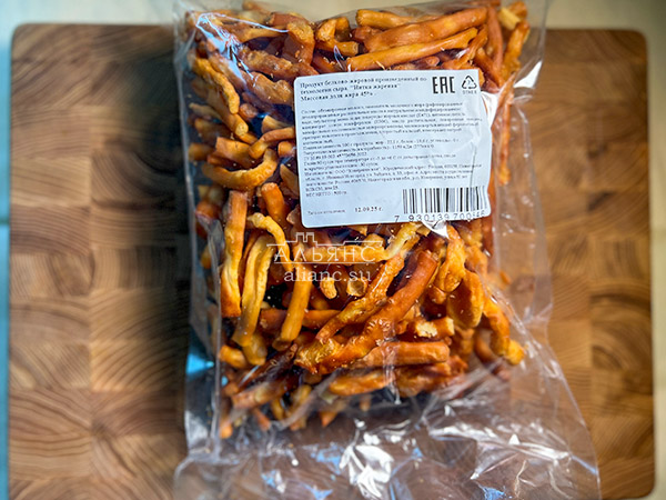 Нитка ЖАРЕНАЯ  Oktobersnack1 кг (сырный продукт) в Дедовске