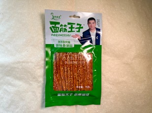 Фисташки: Мучные полоски ЗЕЛЁНЫЕ со вкусом барбекю 76 гр