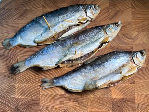 Лещ соломка: Пелядь вяленая крупная потрошеная
