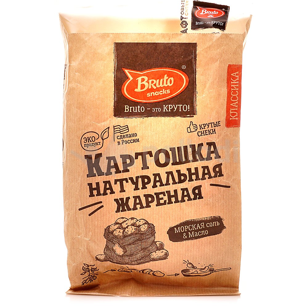 Картофель «Бруто» с солью 70 гр. в Дедовске